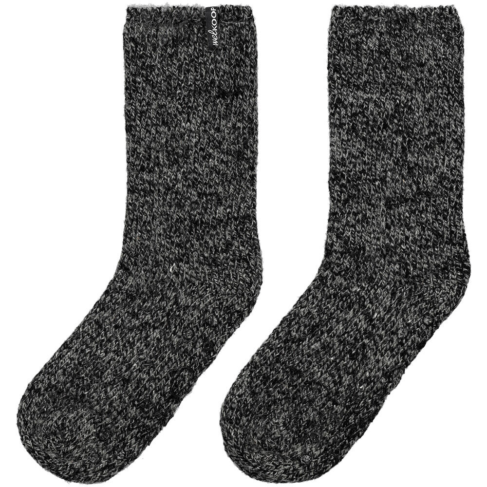 Welkoop - Huissokken - Wol - Zwart - 35-38