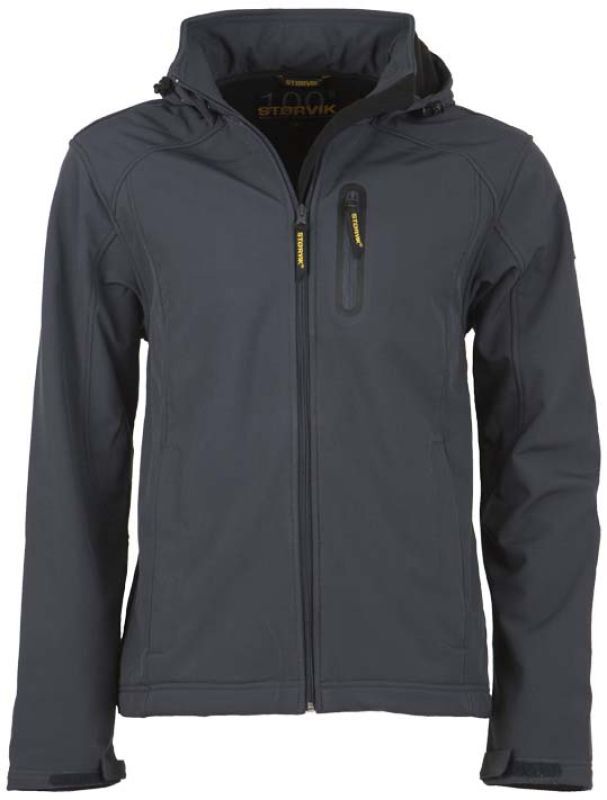 Störvik Napier - Softshell - Heren - donkergrijs - 4XL Störvik Napier - Softshell - Heren - donkergrijs - 4XL