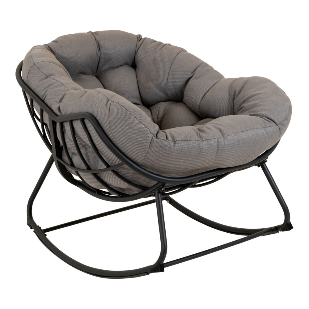 Lesli Living Cozy - Schommelstoelen - 1.00 cm - Grijs - 1.00 cm - 1.00 cm
