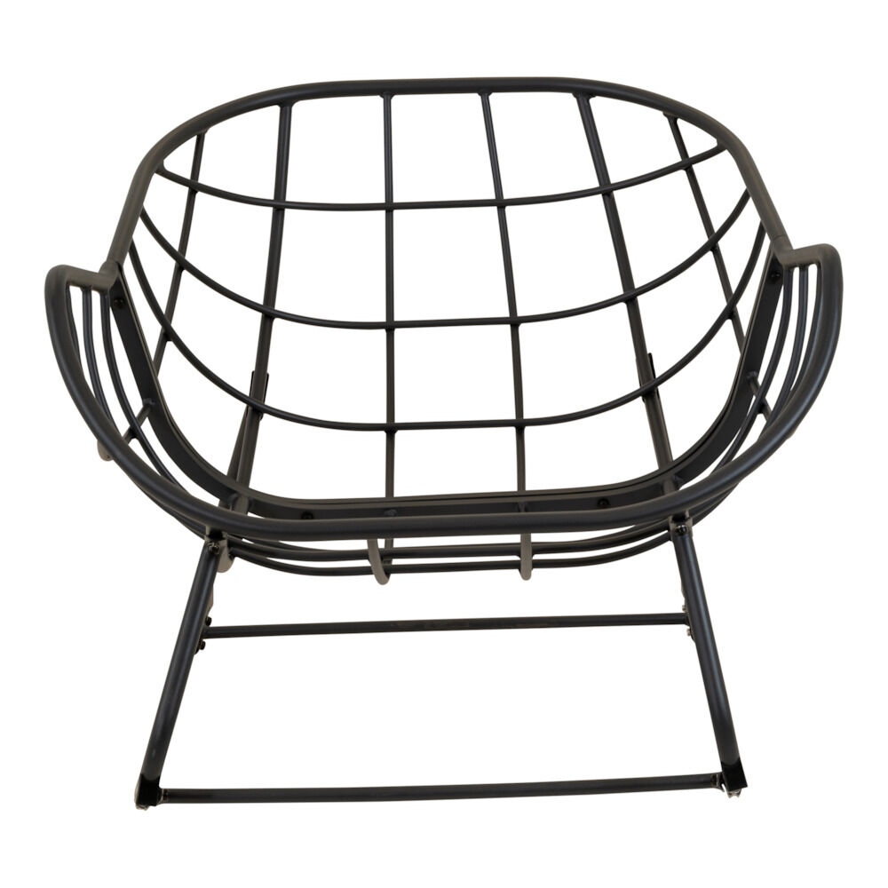 Lesli Living Cozy - Schommelstoelen - 1.00 cm - Grijs - 1.00 cm - 1.00 cm