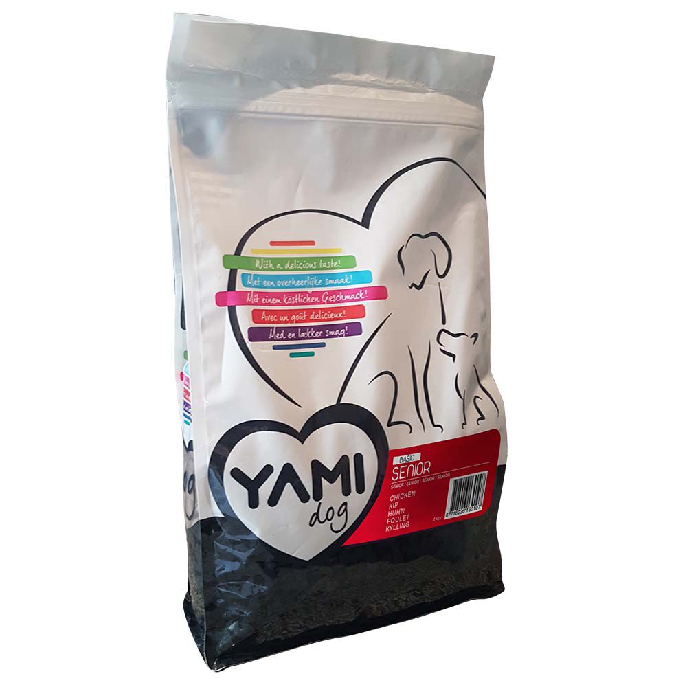 YamiPets Basic Senior - Hondenvoer - Kip - 12 kg