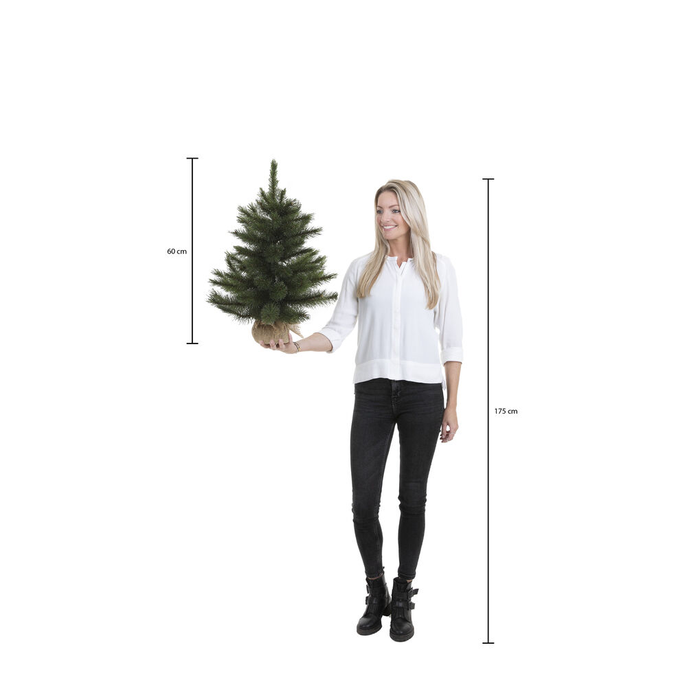 Black Box Trees Jute Lawson - Kunstkerstboom - 60 cm