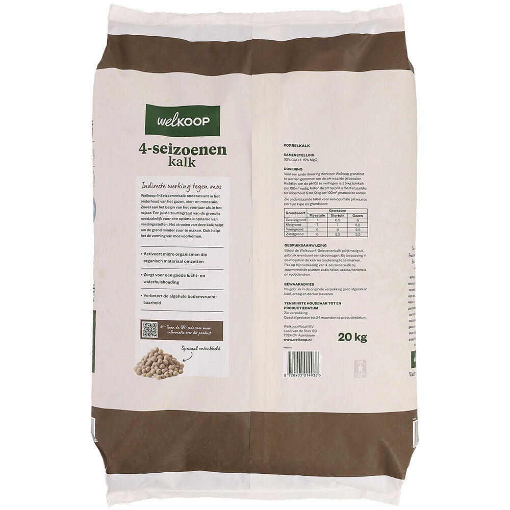 Welkoop - 4-Seizoenenkalk - 20 kg