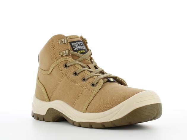 Safety Jogger Desert - werkschoen - Bruin - 38 - S1P