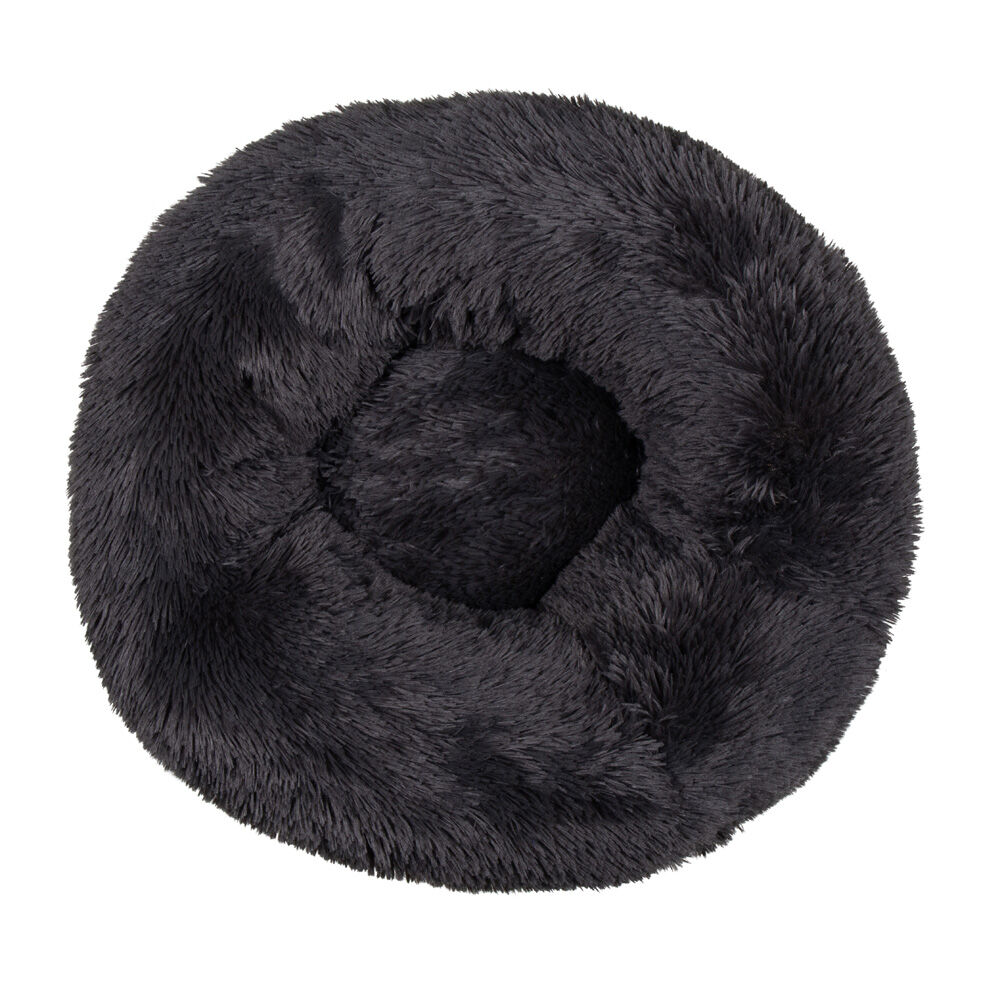District 70 Fuzz - Fluffy hondenmand - 3.00 cm - Donker Grijs - 45.00 cm - Klein - 45.00 cm