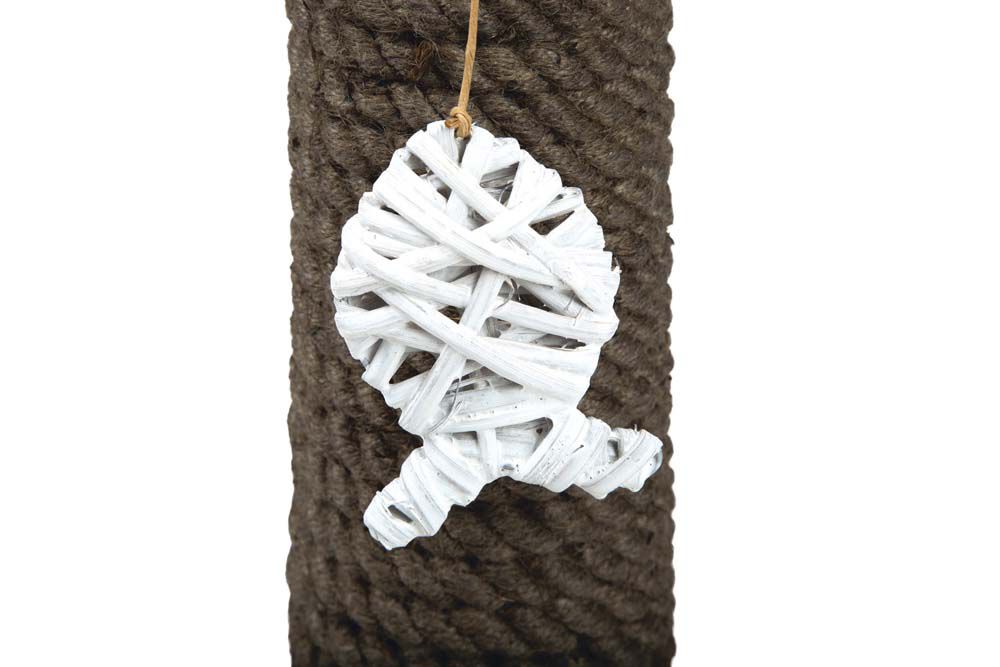 Designed by Lotte Kubu - Krabpaal - 1.00 cm - Bruin - 40.00 cm - 1.00 cm