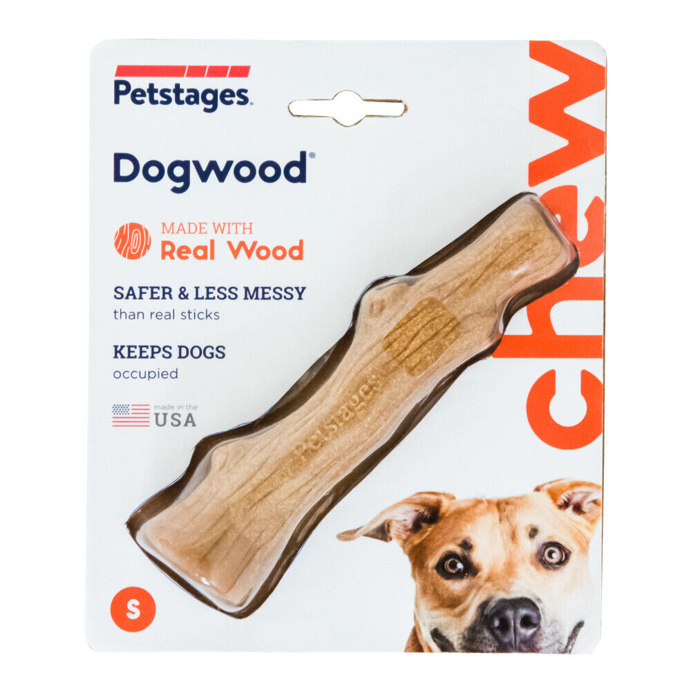 Petstages Dogwood Stick - Kauwspeelgoed - Hond - Bruin - S