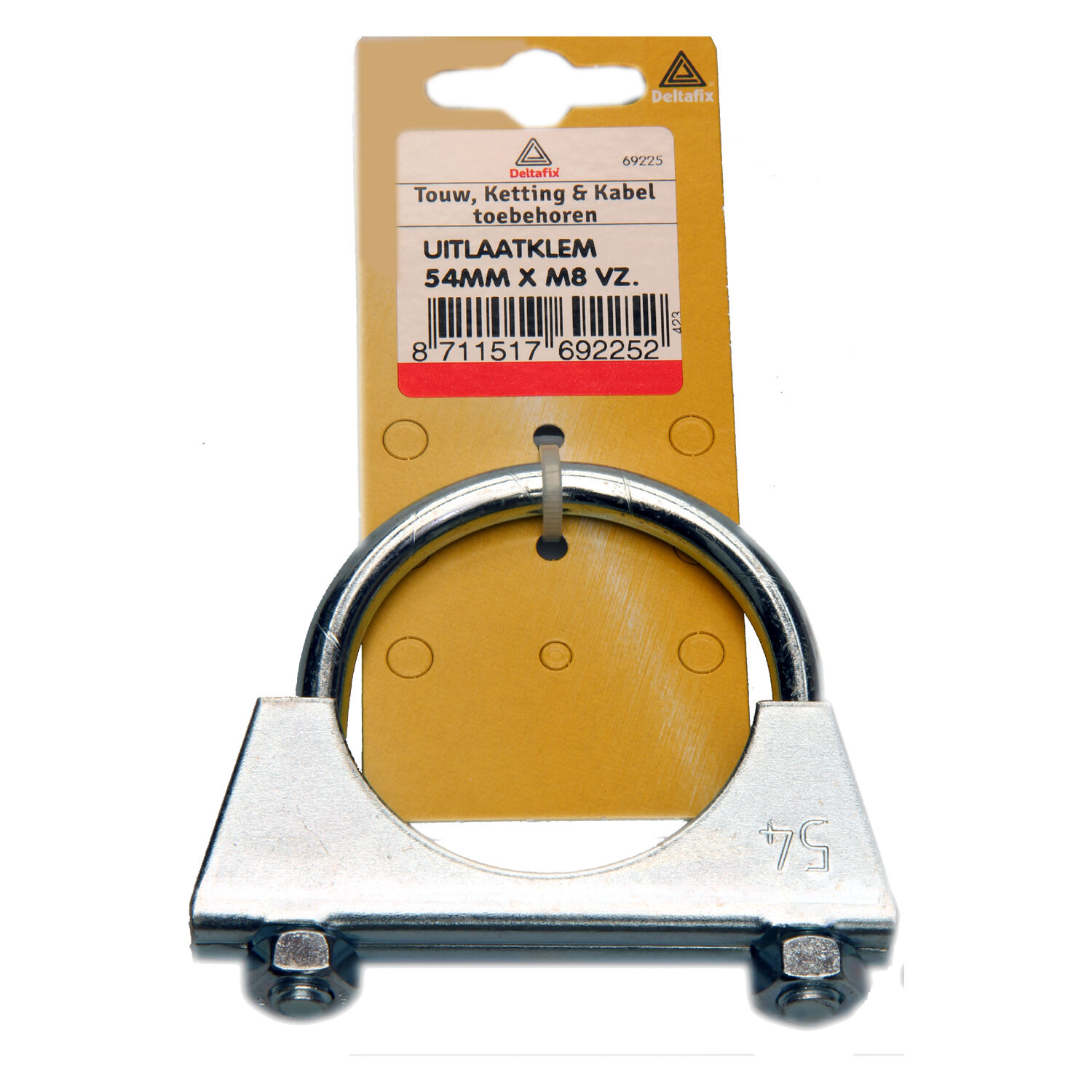 Deltafix m8 x 54mm - Uitlaadklem