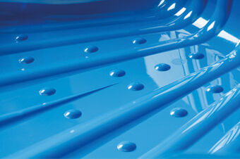 Zand en Water Schelp - Zandbak 87 X 78 cm - Blauw
