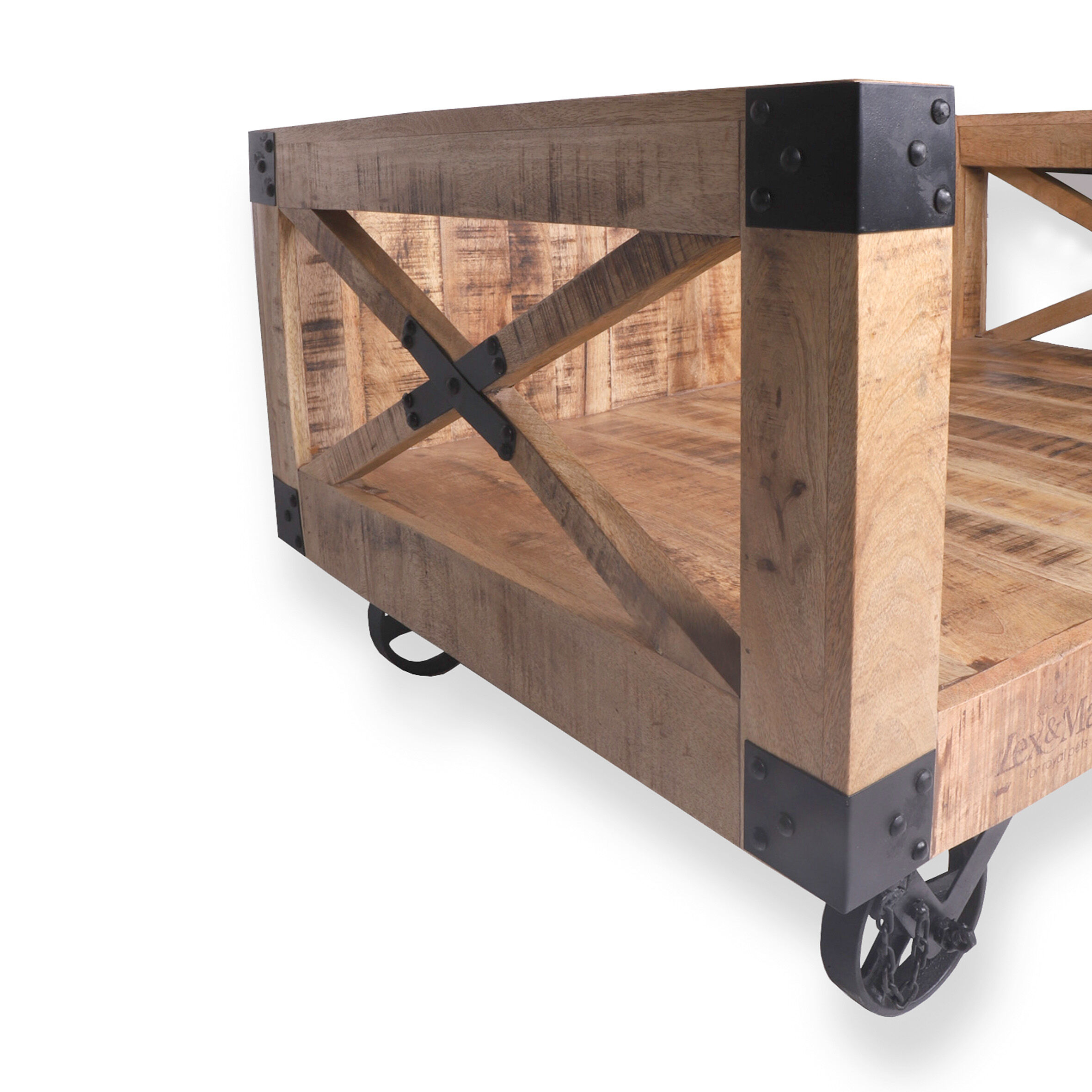 Lex & Max Bari - Divan - Hondenbench meubel - Zand - 47x87x57 cm