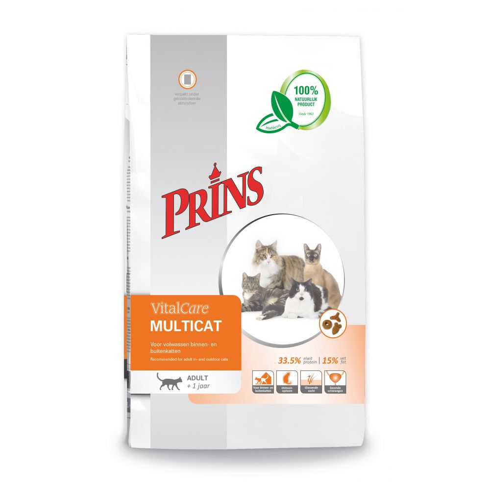 Prins VitalCare Multicat- Kattenvoer