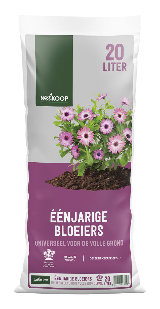 Welkoop Eenjarige bloeiers Universeel - Potgrond