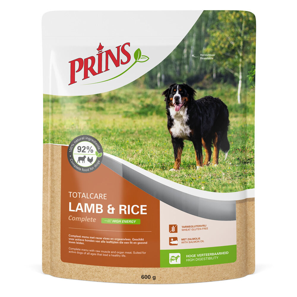 Prins TotalCare Complete -  Hondenvoer  - Lam - Rijst - 600 gram