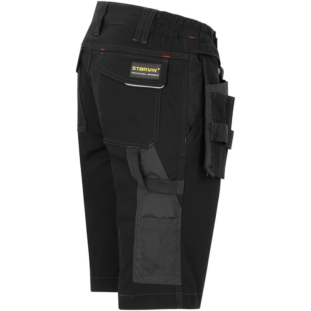 Störvik Thijs - Korte Werkbroek - S - Zwart