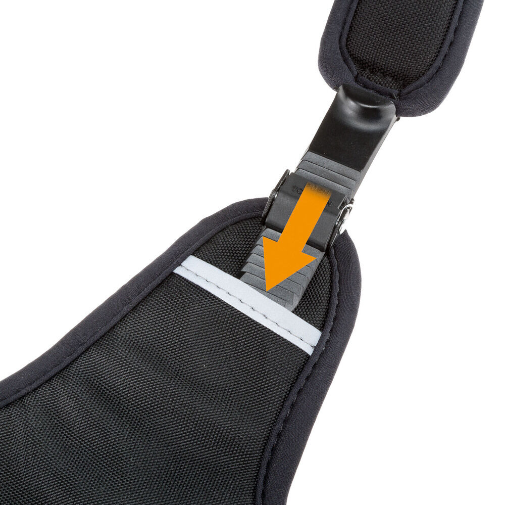 Ferplast Ergotrekking - Borsttuig - Hond - Zwart - Nylon - Small - 20 cm