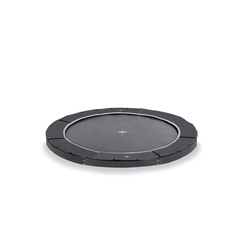 EXIT Dynamic groundlevel - Trampoline - 1.00 cm - Zwart - 1.00 cm - 366.00 cm - 1.00 cm