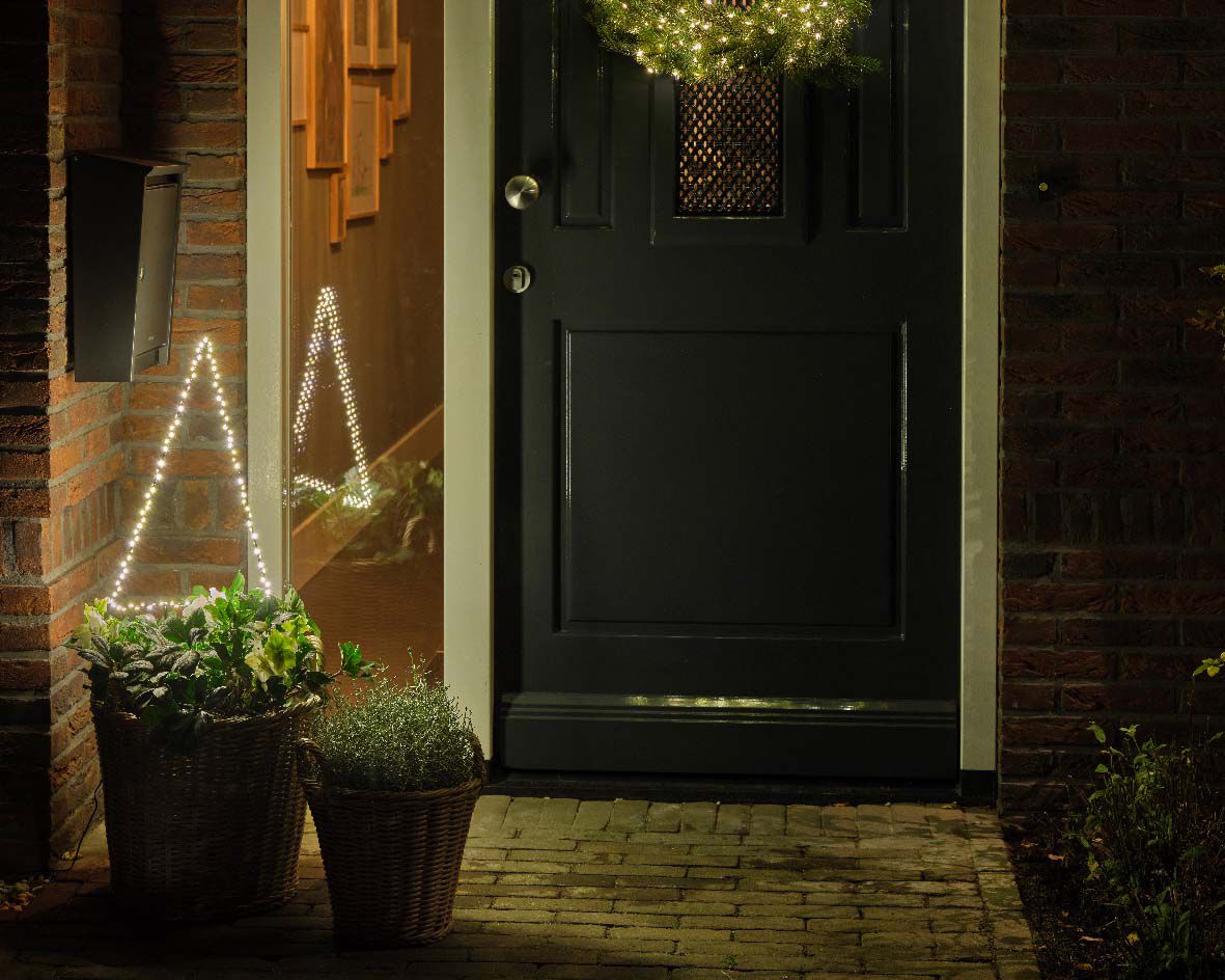 Lumineo Boom - Tuinsteker - 180 lampjes - Warm wit