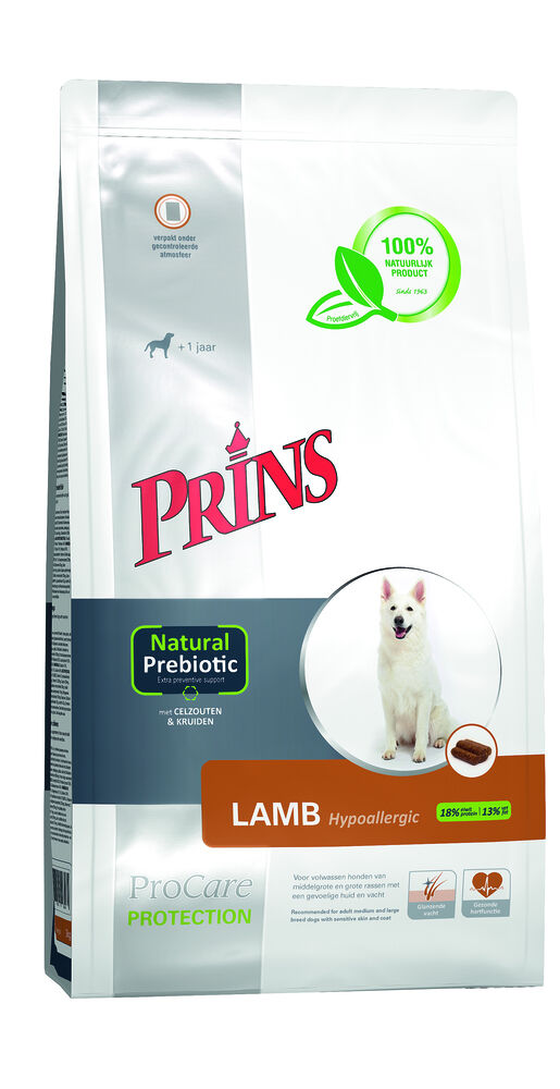 Prins Protection Lamb Hypoallergic - Hondenvoer - Lam - Rijst - 3 kg