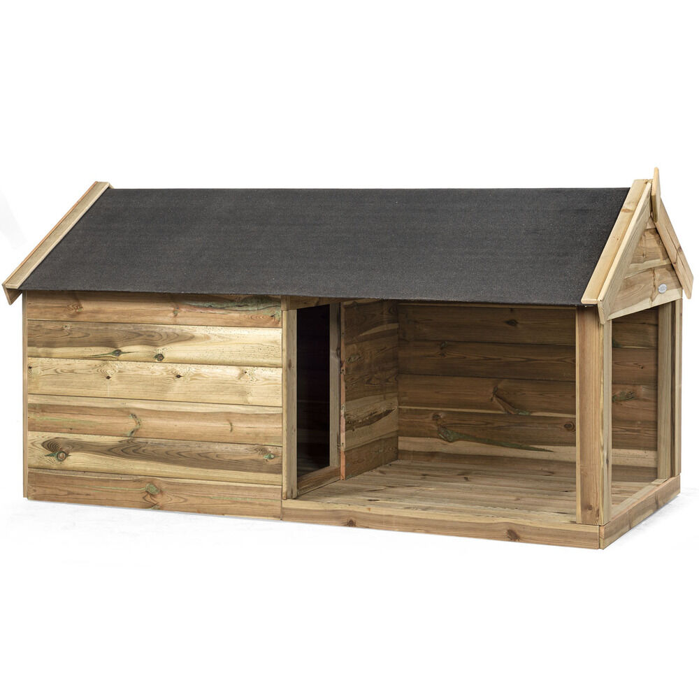 Voldux Storm - Hondenhok - 110.00 cm - Naturel - 107.00 cm - 201.00 cm