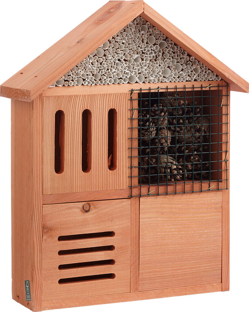 Welkoop Insectenhotel - Bruin - L 32,9X15,5X43,6cm