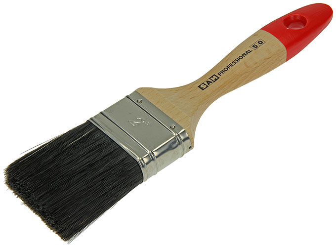 SAM - Verfkwast dubbeldik plat 50mm - 22.50 cm - 5.00 cm - 2.50 cm