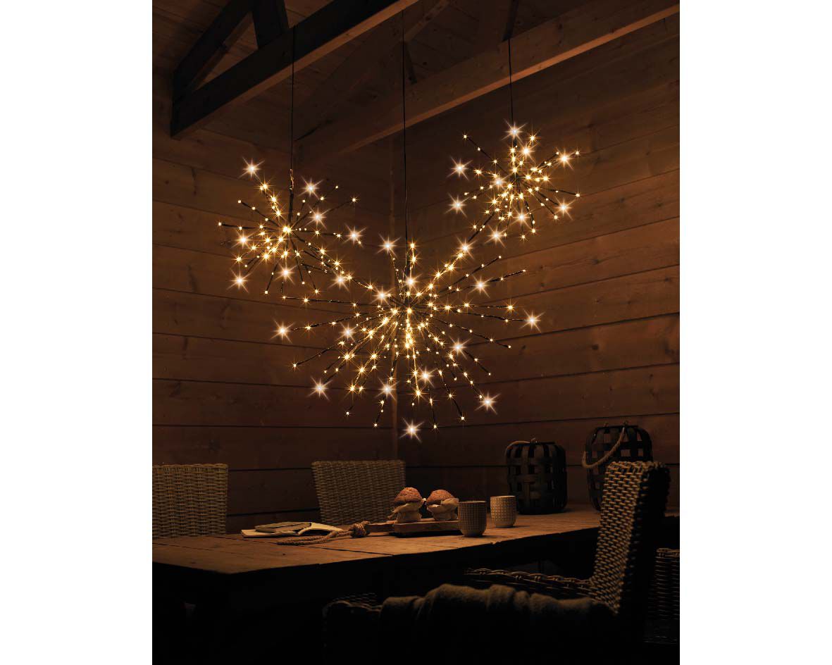 Lumineo - Poolster - 160 lampjes - Klassiek warm wit