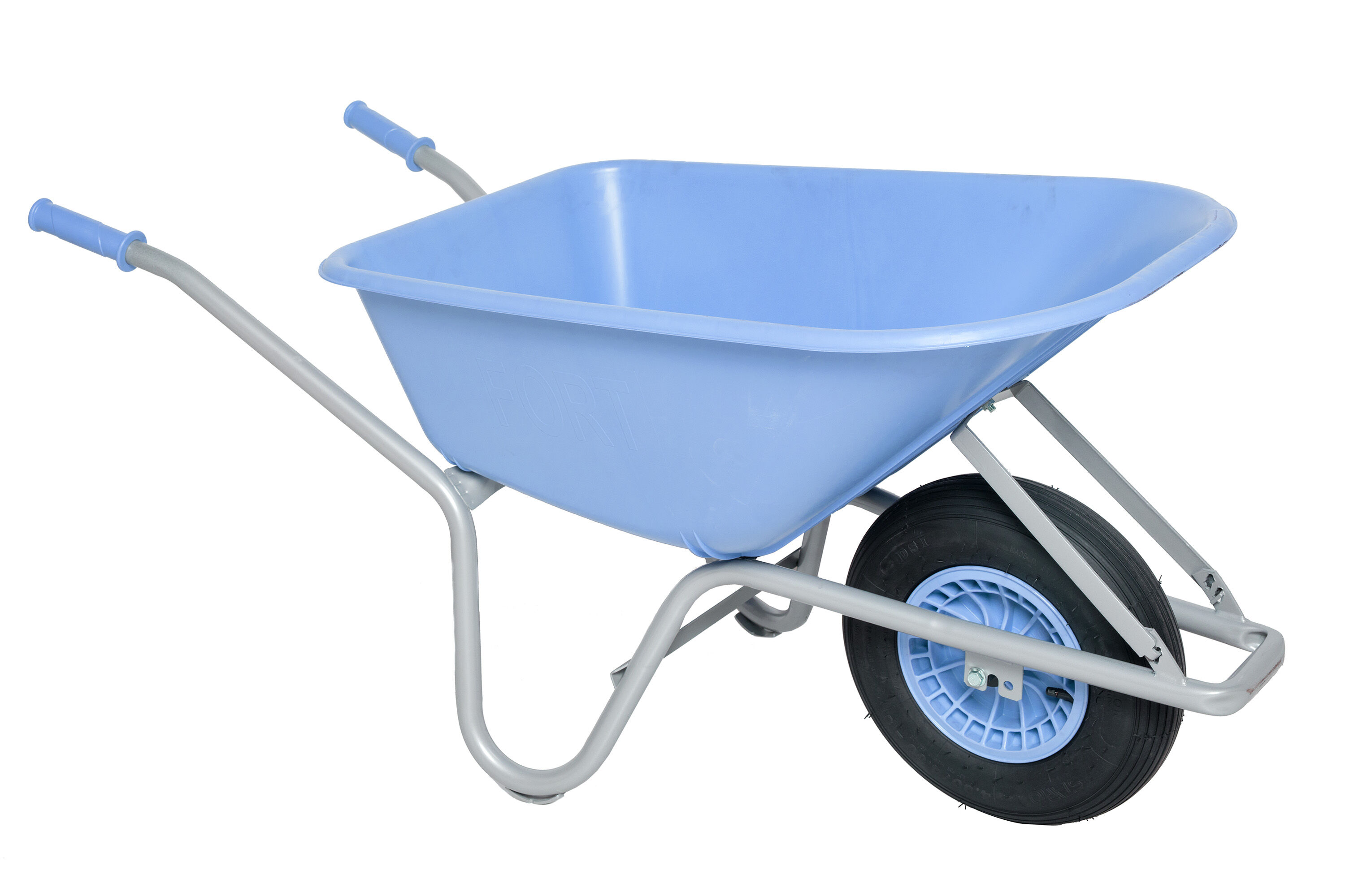 FORT TKA-100 - Kruiwagen - Blauw - 100 liter