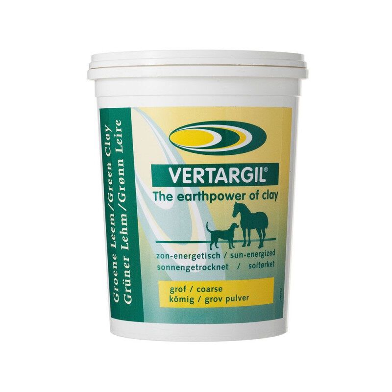 Vertargil Groene leem Grof poeder veterinair - Huidverzorging - 1.00 cm - 1000.00 - 1.00 cm - 1.00 cm