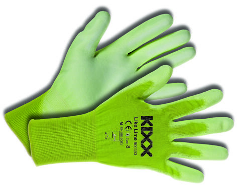 KIXX Like Lime - Tuinhandschoenen - Licht groen - 8