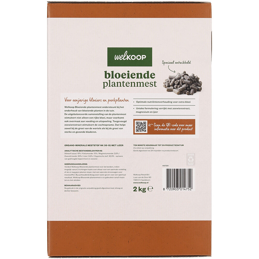 Welkoop - Bloeiende Plantenmest - 2 kg