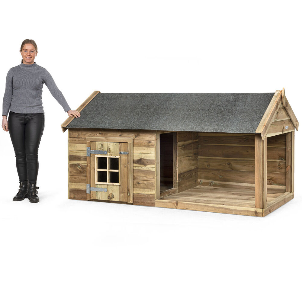 Voldux Naud - Hondenhok - 110.00 cm - Naturel - 107.00 cm - 201.00 cm