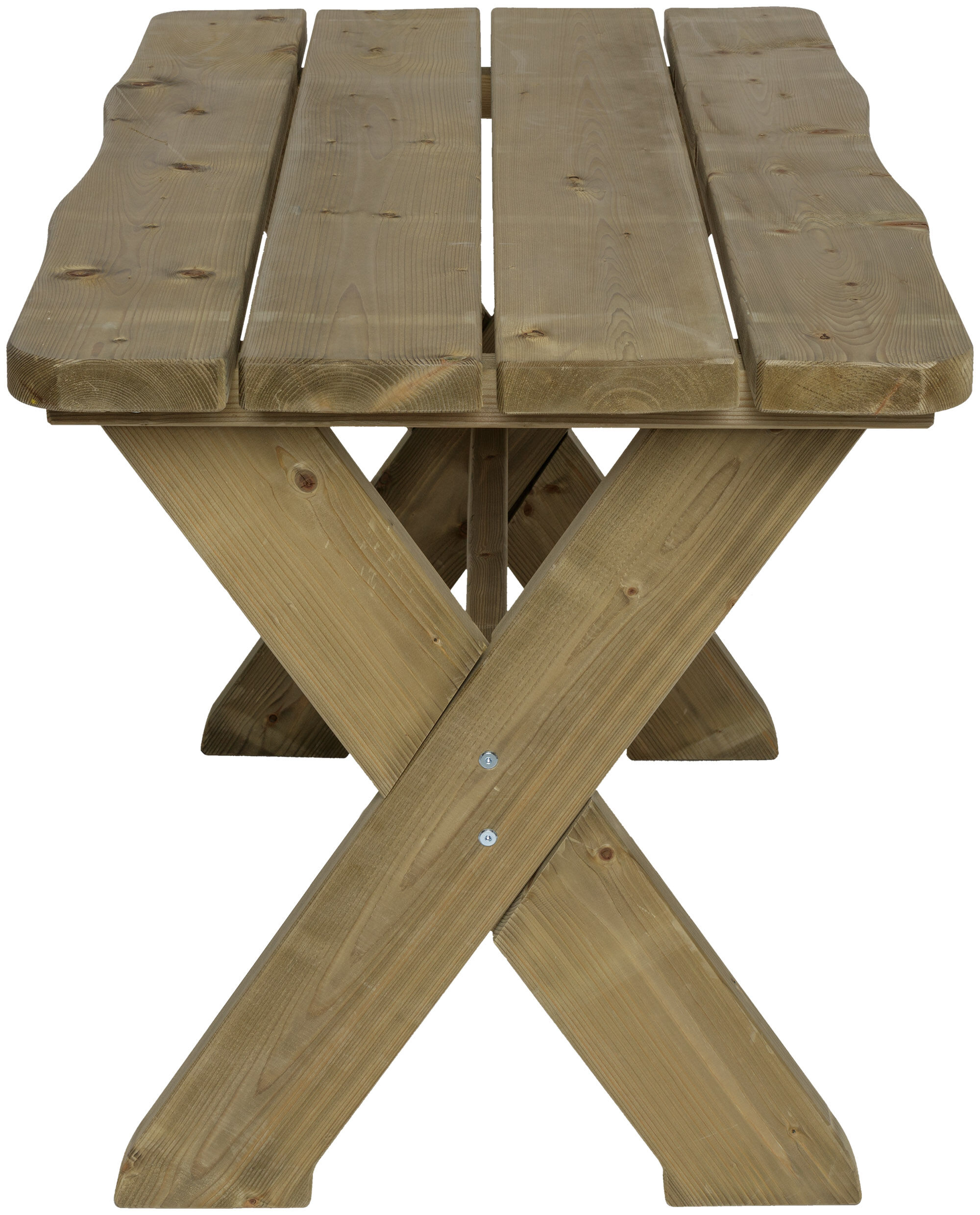Talen Buitenmeubelen Weidetafel  - Tuintafel - 76.00 cm - Hout - 120.00 cm - 70.00 cm