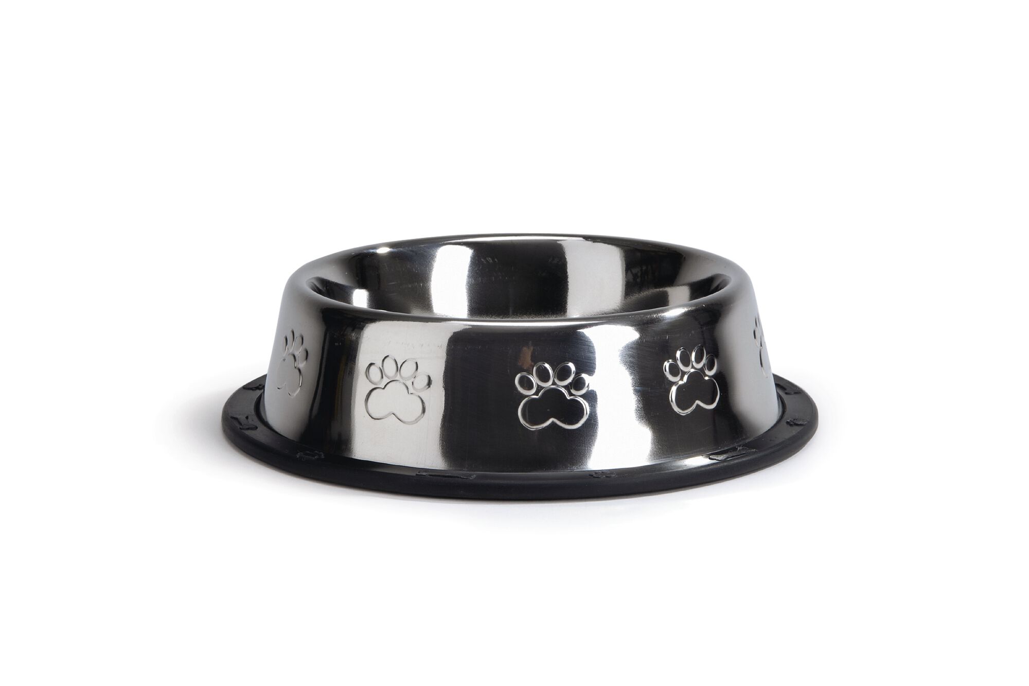 BEEZTEES RVS Voetprint - Voer & Drinkbak - 4.50 cm - 19.50 cm - 16.00 cm - 19.50 cm