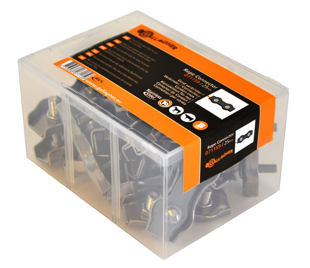 Gallagher - Cord Verbinder - 1.00 cm - 1.00 cm - 1.00 cm