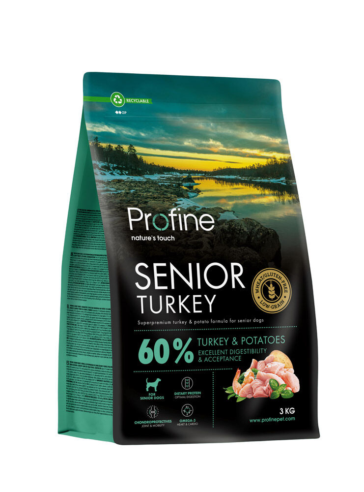 Profine Senior Turkey & Potatoes - Hondenvoer - Kalkoen - 3 kg