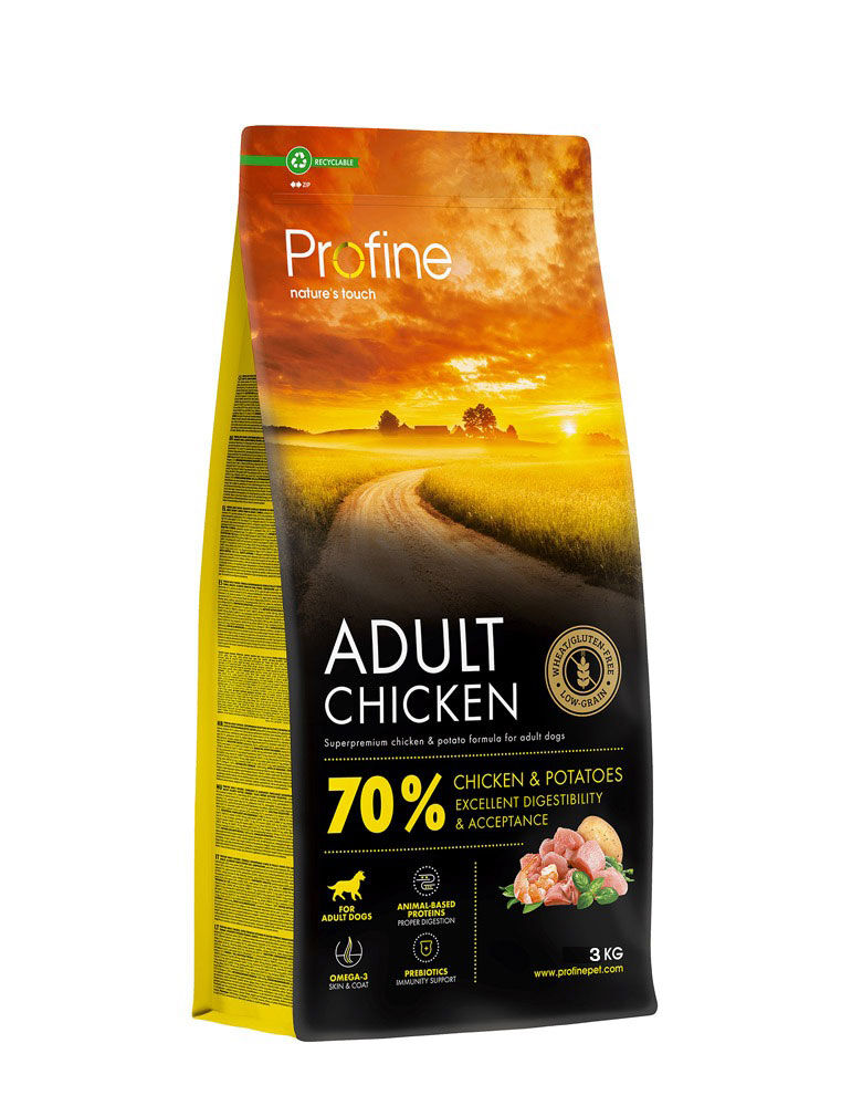 Profine Adult Chicken & Potatoes - Hondenvoer - Kip - 3 kg
