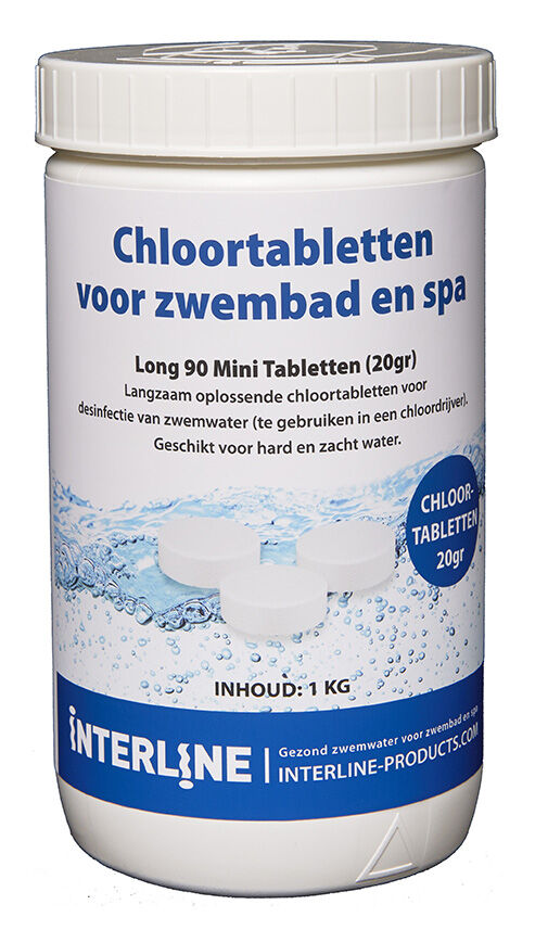 Interline Chloortabletten 20gr - 1 kg