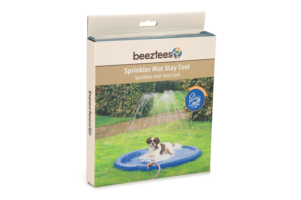 Beeztees Stay cool - Sprinkler mat -Waterspeelgoed hond - 27.80 cm - Blauw - 22.20 cm - 100.00 cm - 4.70 cm