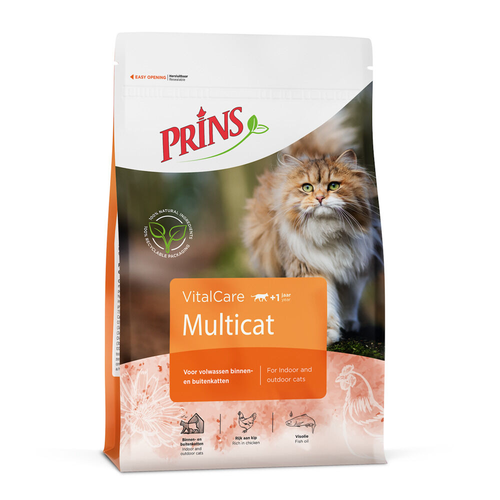 Prins VitalCare Multicat- Kattenvoer