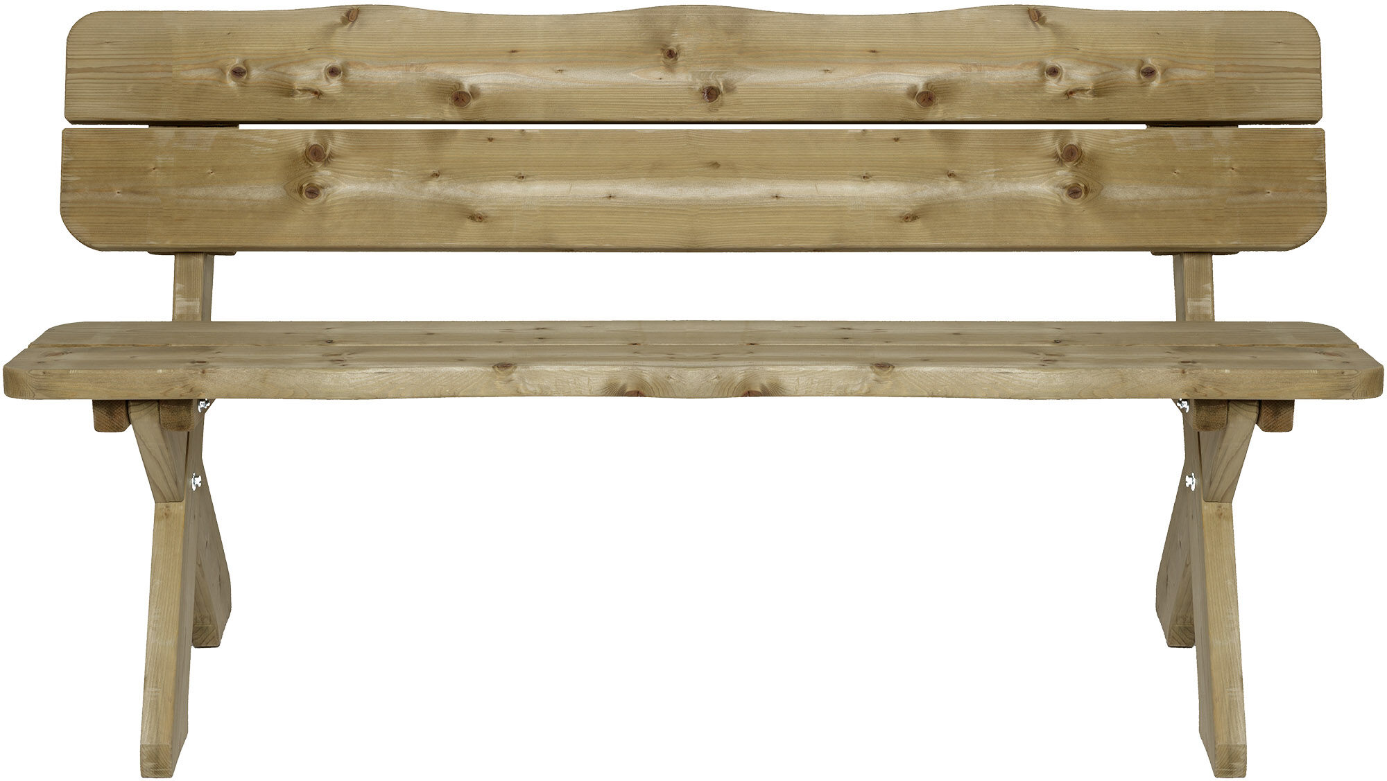 Talen Buitenmeubelen Weidebank  - Tuinbank - Bruin - 170 x 91 x 62 cm