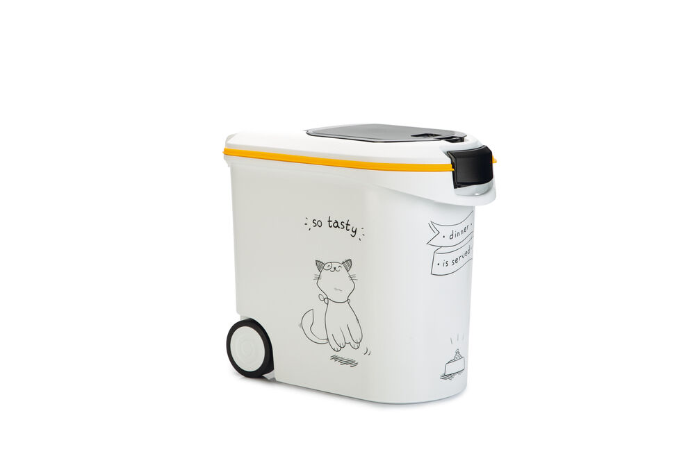 Curver Dis - Kat - Voercontainer - 35.00 l - 1.00 cm - Wit - 28.00 cm - 1.00 cm