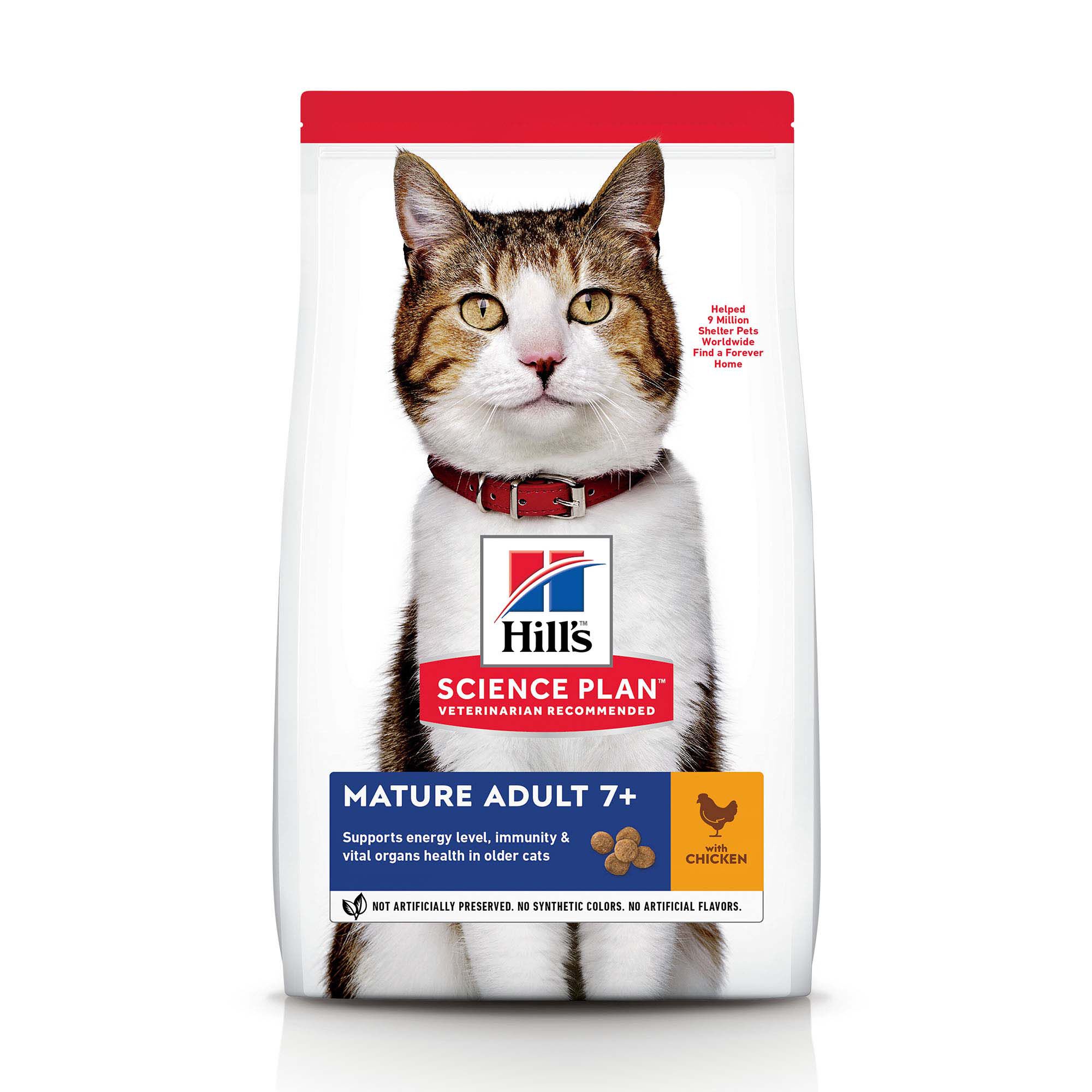 Hill's Science Plan Mature - Kattenvoer - Kip - 7 kg