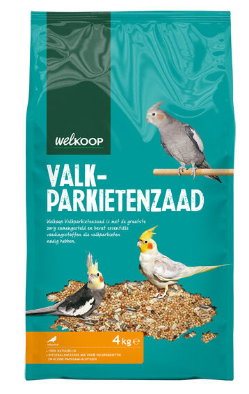 Welkoop Valkparkietenzaad - Vogelvoer - 4 kg