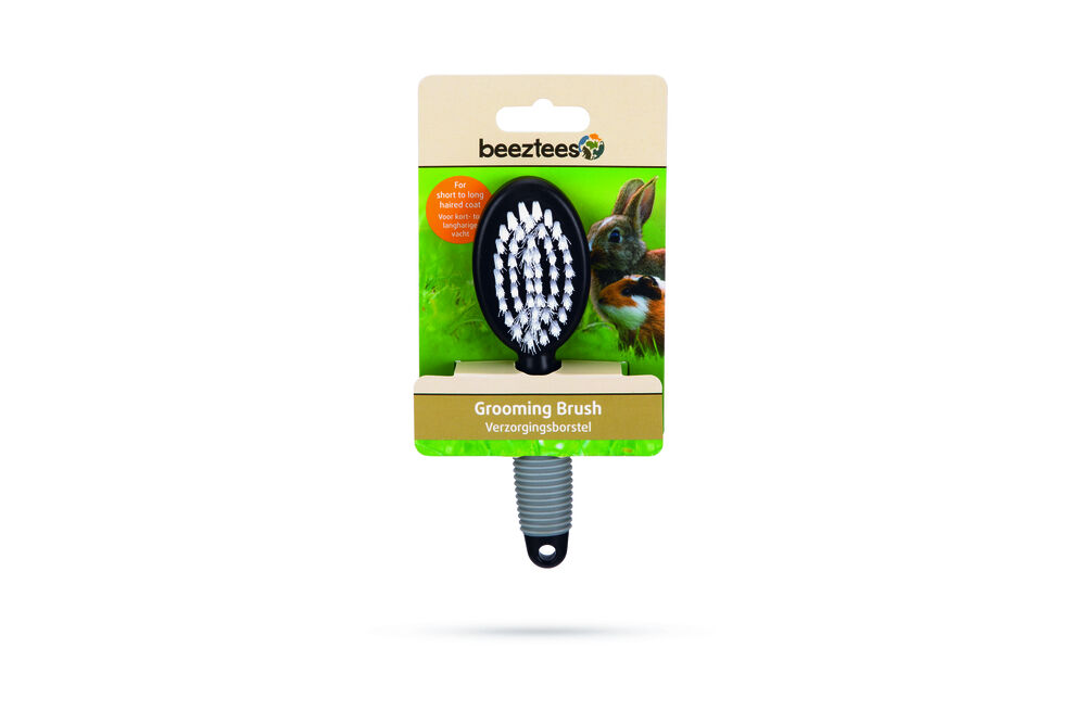 Beeztees Combi - Verzorgingsborstel - 17.50 cm - Zwart / grijs - 9.00 cm - 14.00 cm - 3.50 cm Beeztees Combi - Verzorgingsborstel - 17.50 cm - Zwart / grijs - 9.00 cm - 14.00 cm - 3.50 cm