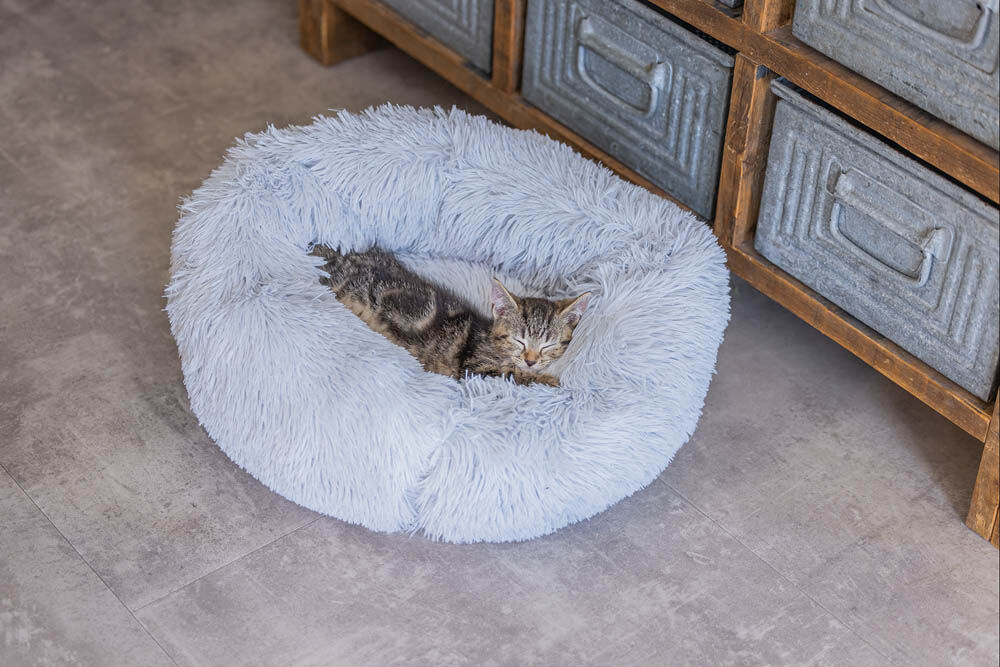 Beeztees Vako Pluche - Kattenmand - 16.00 cm - Grijs - 50.00 cm - 50.00 cm - 50.00 cm
