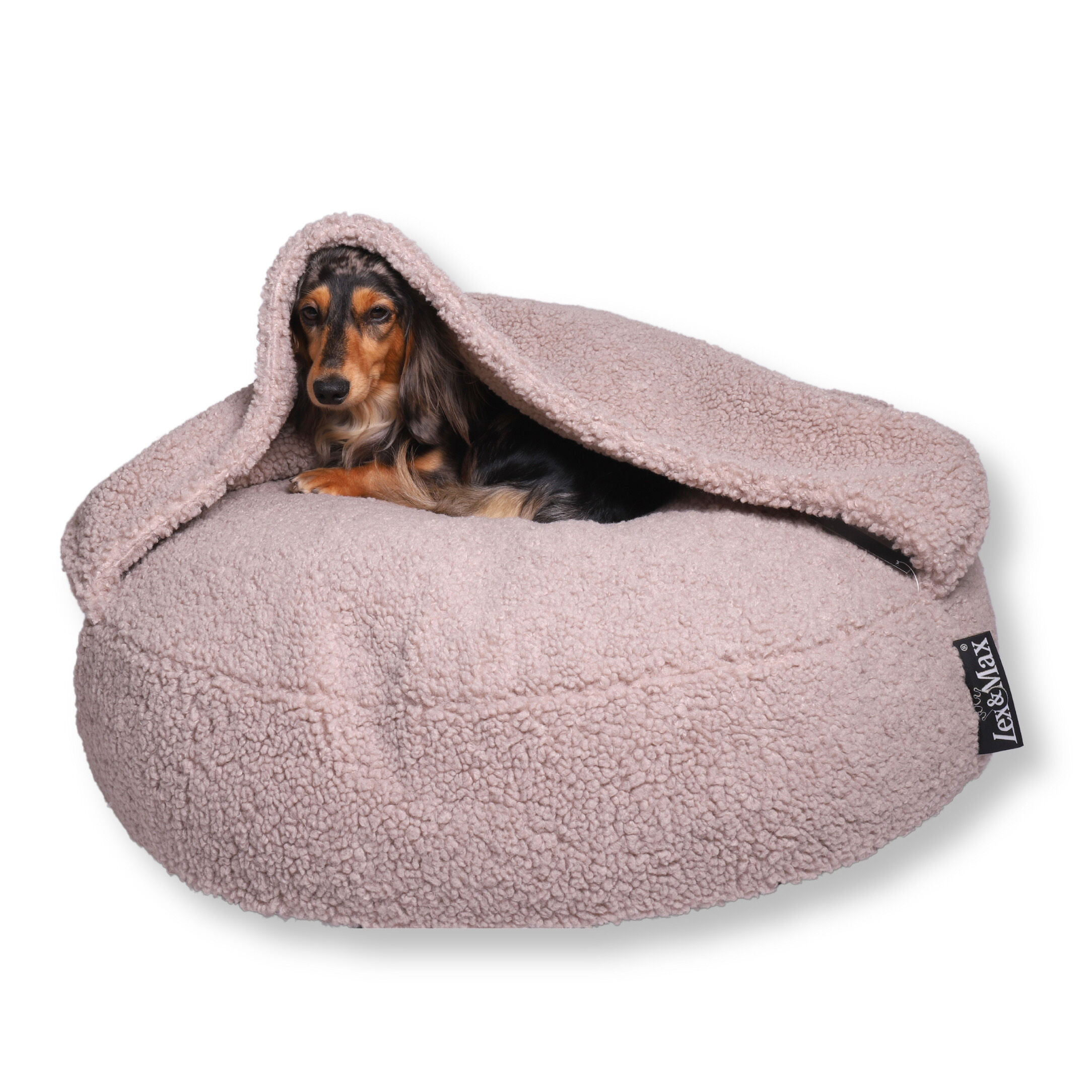Lex & Max Hoodie - Orthopedisch Hondenmand - 1.00 cm - Zand - 65.00 cm - 65.00 cm