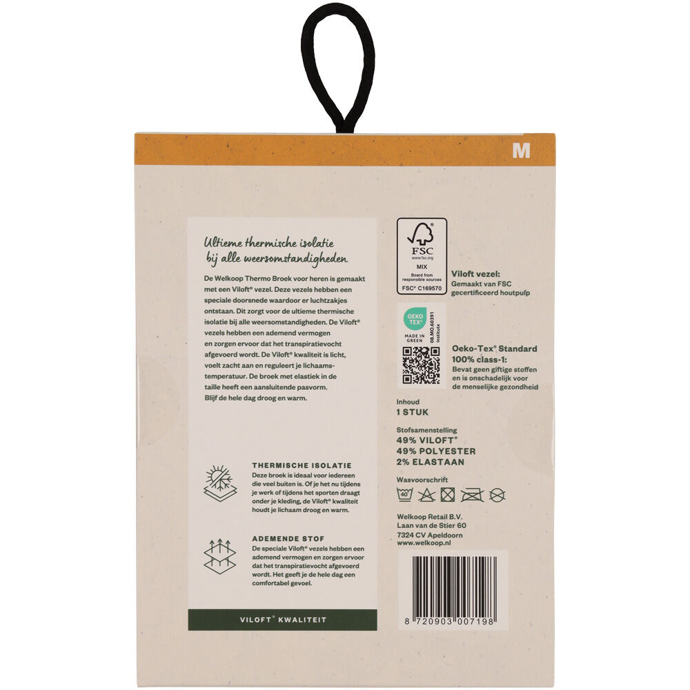 Welkoop Thermobroek - Thermolegging - Antraciet - M