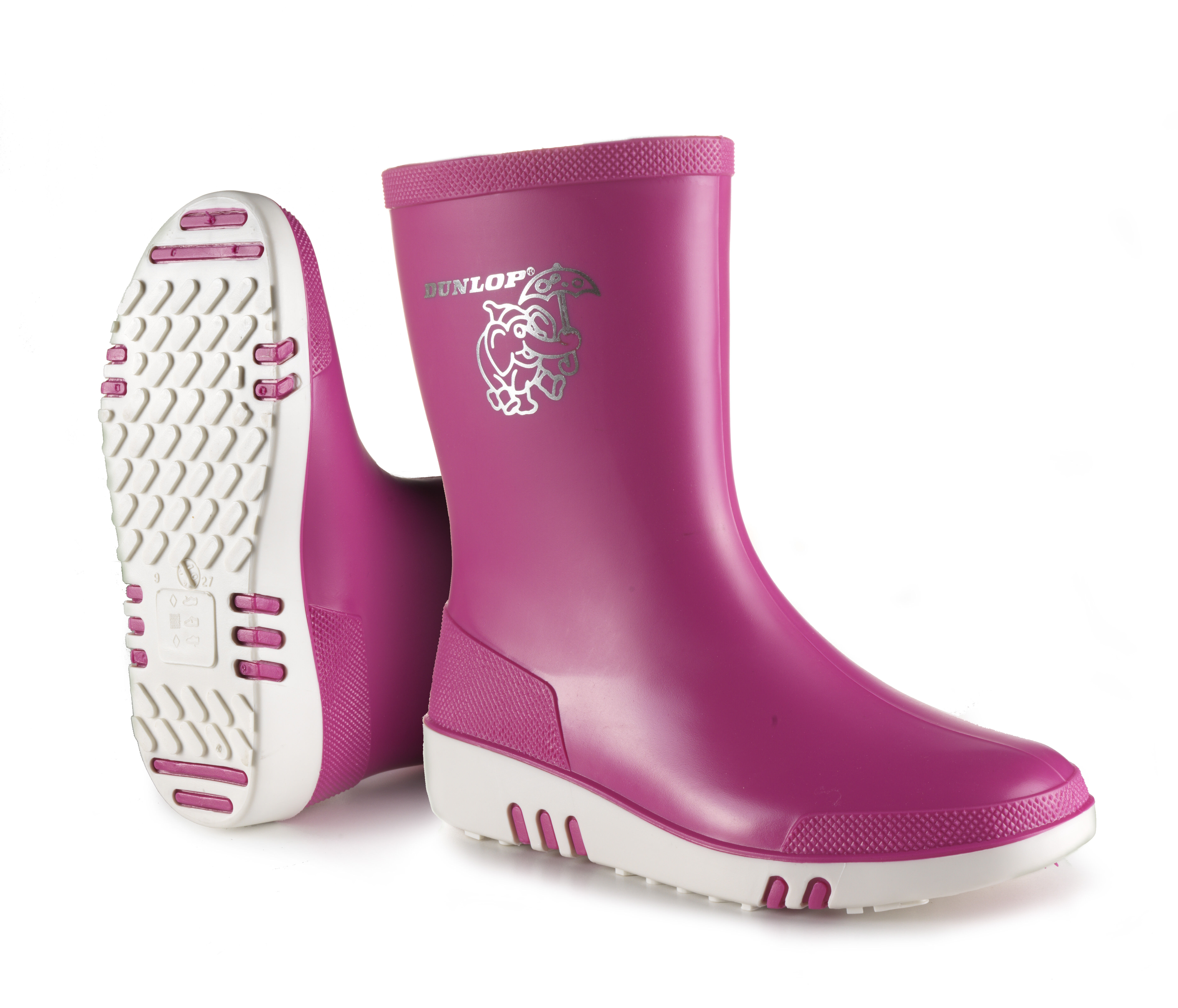 Dunlop Mini K151710 -  Regenlaarzen jongens - Kinderlaarzen
