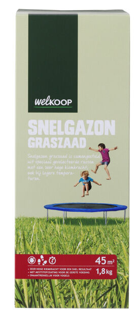 Welkoop Snelgazon - Graszaad - 45m2 Welkoop Snelgazon - Graszaad - 45m2