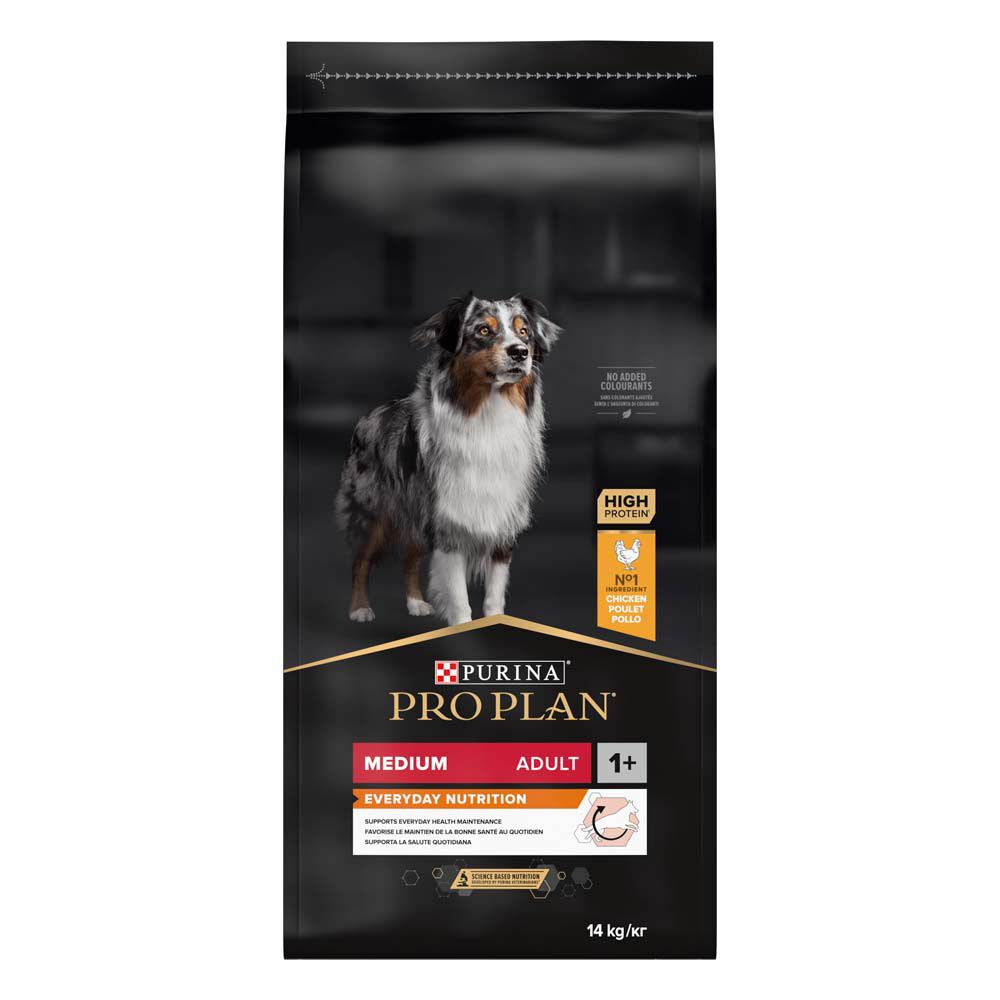 PRO PLAN Everyday Nutrition Adult Medium - Hondenvoer - Kip - 14 kg
